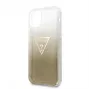 Guess Apple iPhone 11 Pro Solid Glitter Cover Gold