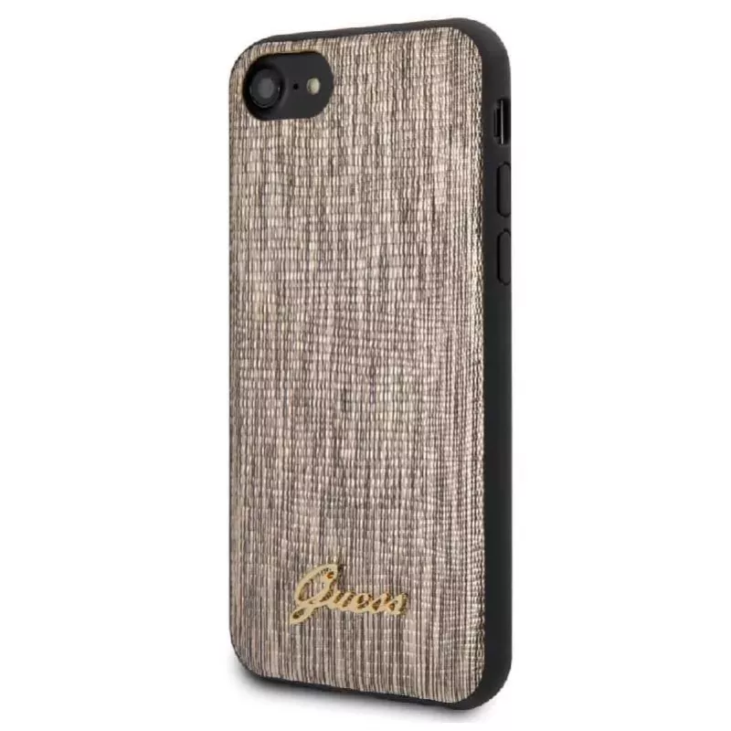 Guess Apple iPhone 7/8/SE2020 Lizard Cover Gold