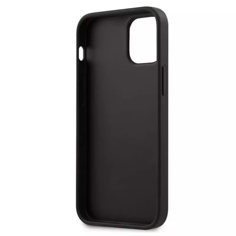 Guess GUHCP12SVSATMLRE Saffiano Hard Case do Apple iPhone 12 Mini - Czerwony