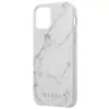 Guess Apple iPhone 12 mini 5.4'' PC/TPU Marble Cover White