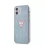 Guess Apple iPhone 12 mini 5.4'' PC/TPU Denim Triangle Cover Light Blue