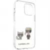 Karl Lagerfeld Apple iPhone 12 mini 5.4 cala PC/TPU Karl & Choupette Cover Transparent