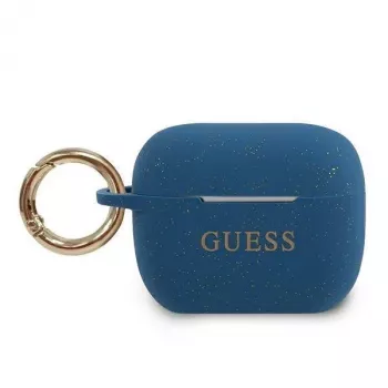 Guess Silikonowe etui do AirPods Pro Niebieskie