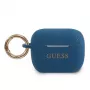 Guess Silikonowe etui do AirPods Pro Niebieskie