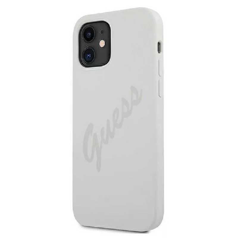 Guess Apple iPhone 12 Mini 5.4 cala Vintage Cover Cream