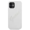 Guess Apple iPhone 12 Mini 5.4 cala Vintage Cover Cream