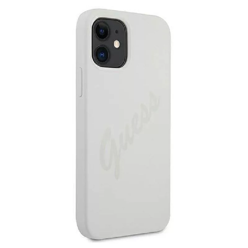 Guess Apple iPhone 12 Mini 5.4 cala Vintage Cover Cream