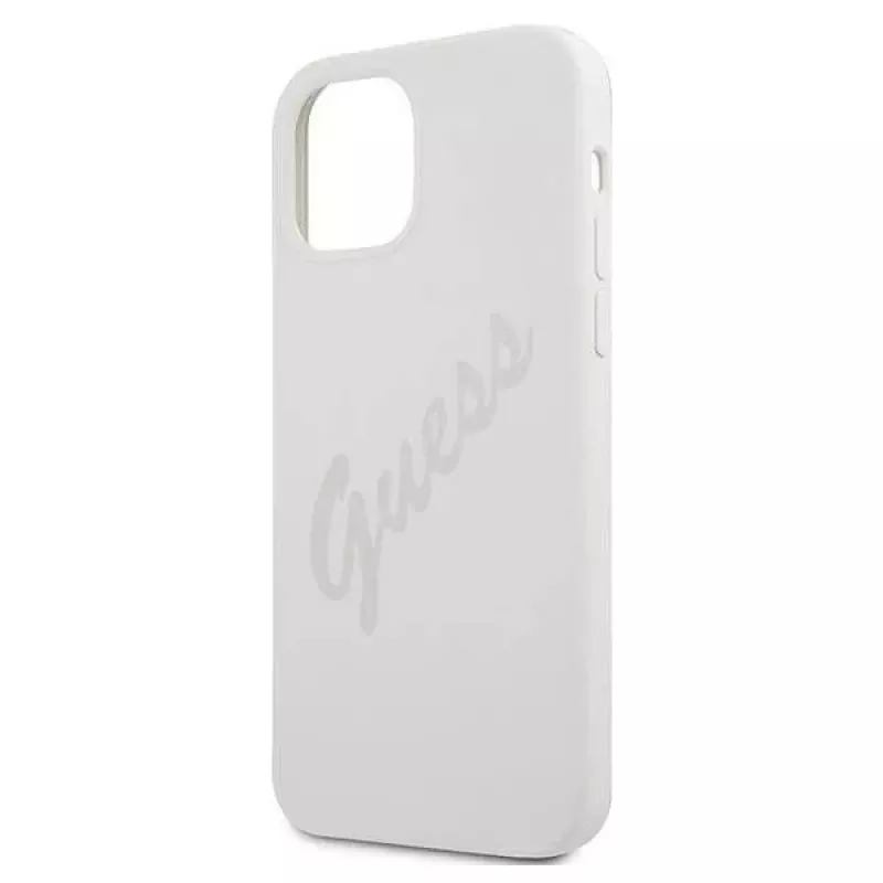 Guess Apple iPhone 12 Mini 5.4 cala Vintage Cover Cream