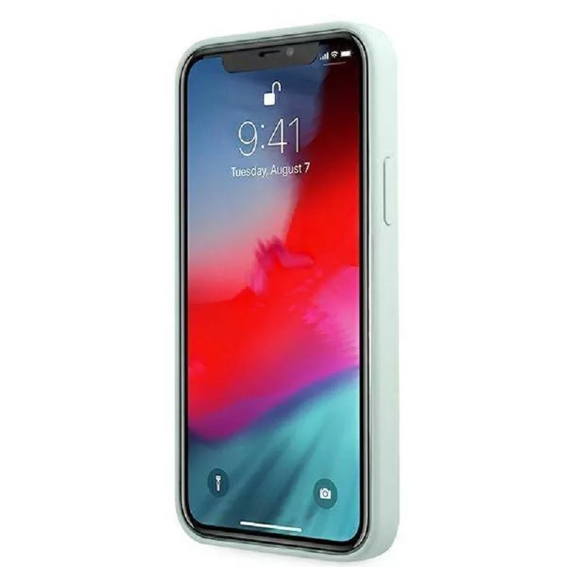 Guess Apple iPhone 12 Pro Max 6,7'' Fuschia Cover Blue