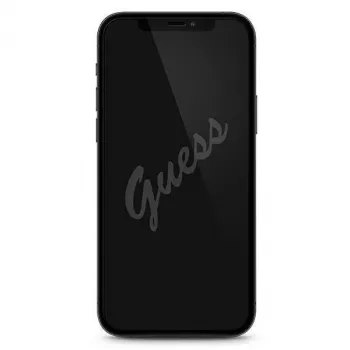 Guess Tempered Glass GUSPP12LSLTR Screen Protector do Apple iPhone 12 Pro Max 6,7 cala Vintage Magic Logo