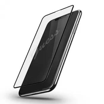 Guess Tempered Glass GUSPP12LSLTR Screen Protector do Apple iPhone 12 Pro Max 6,7 cala Vintage Magic Logo