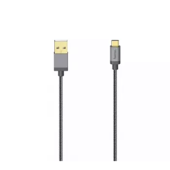 Kabel Hama USB 2.0 USB-A do USB-C 0,75 m Czarny