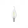 LEDURO LED Bulb C35 Flame Effect 4W 400lm E14 1800K