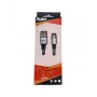 BULLET Lightning do USB-A Kabel 1m, 2.4A Biały