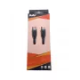 BULLET USB-C do USB-C Kabel 1m, 2,4A Czarny