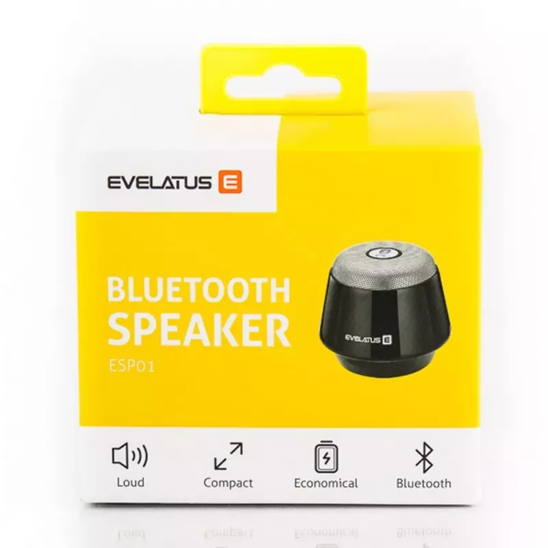 Evelatus Bluetooth Speaker ESP01 Black