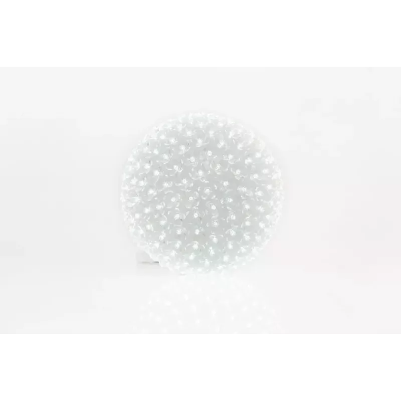 iLike Bumba ar puķēm 466 300LED D-25cm White Dekoracyjna Kula LED