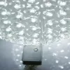 iLike Bumba ar puķēm 466 300LED D-25cm White Dekoracyjna Kula LED