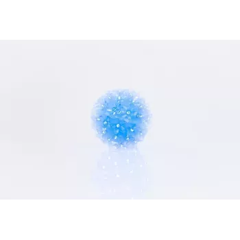 iLike Bumba ar puķēm RS-208 50LED D-11cm Blue