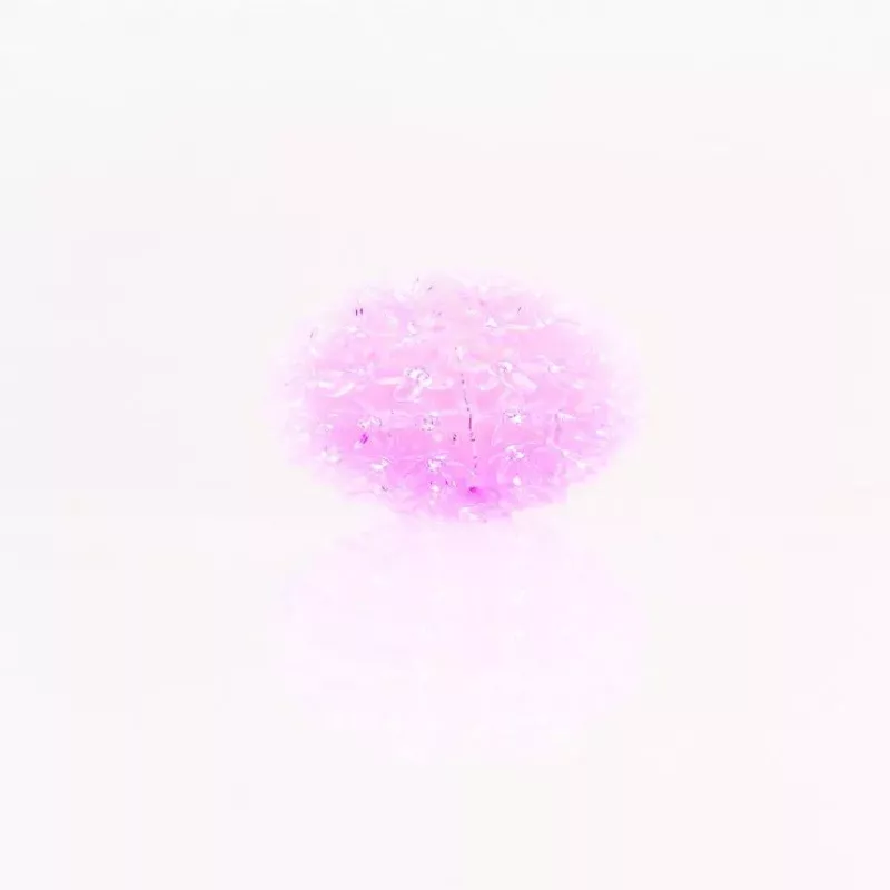 iLike Bumba ar puķēm RS-214 80LED D-13cm Purple Dekoracyjne Światło LED