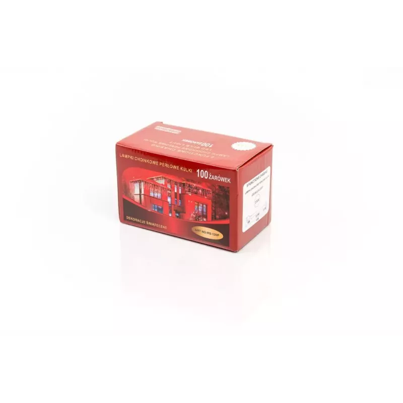 iLike RS-100W 100 LED 5m Białe Lampki Szeregowe IP44