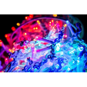 Diožu Lietus RS-300 300LED 14m Wielokolorowe LED Meteor Shower Lights