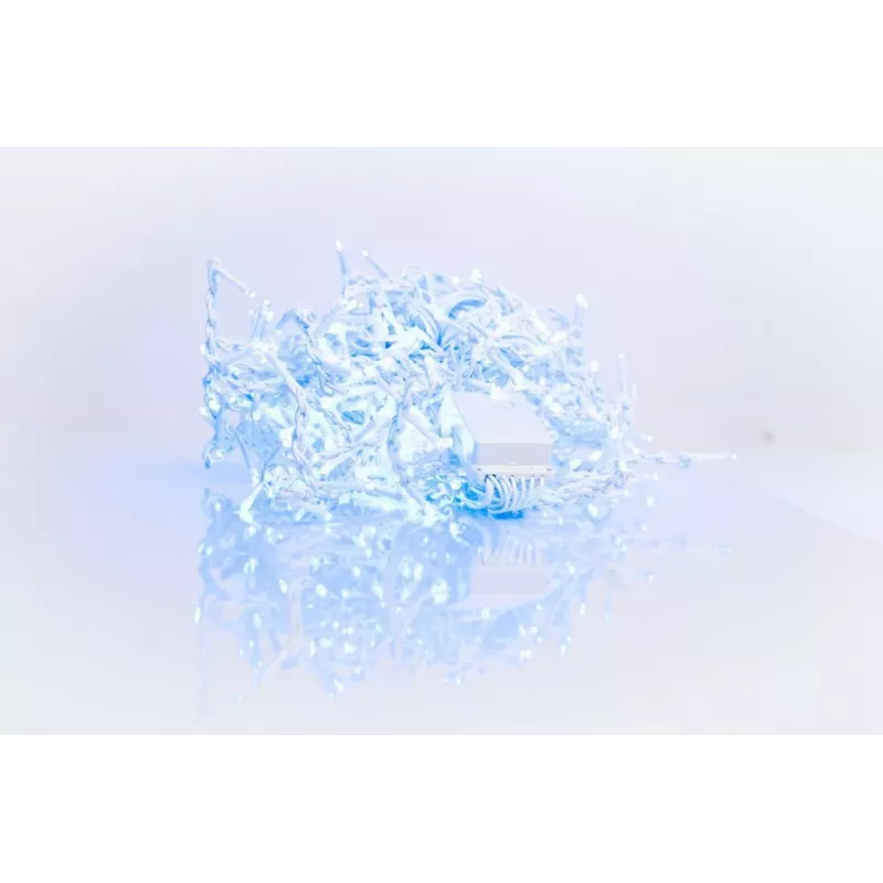 ILIKE Diožu Lietus RS-500 500LED 19m Niebieskie Lampki LED