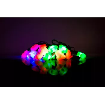 iLike Virtene Eglites 9387 Wielokolorowy Łańcuch LED 12m 100 diod Wewnątrz