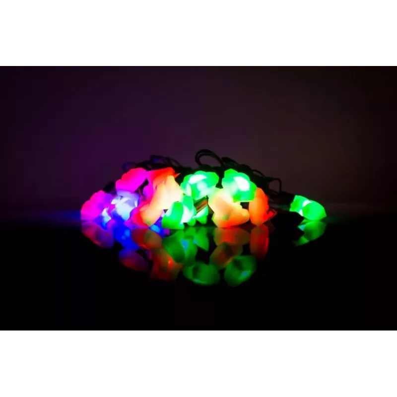iLike Virtene Eglites 9387 Wielokolorowy Łańcuch LED 12m 100 diod Wewnątrz