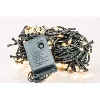 iLike LED Christmas Lights 100 LED RS-111 7m White