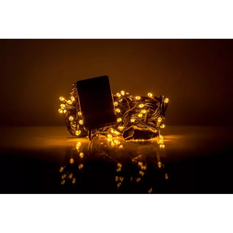 iLike RS-111YLW Christmas String Lights 100 LED 7m Yellow