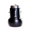 Evelatus EC7DC01 Car Charger 3.1A 2 USB Ports with Stainless Steel Escape Tool Black