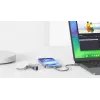 Evelatus USB C do USB C Kabel Silikonowy 0.2M Szary