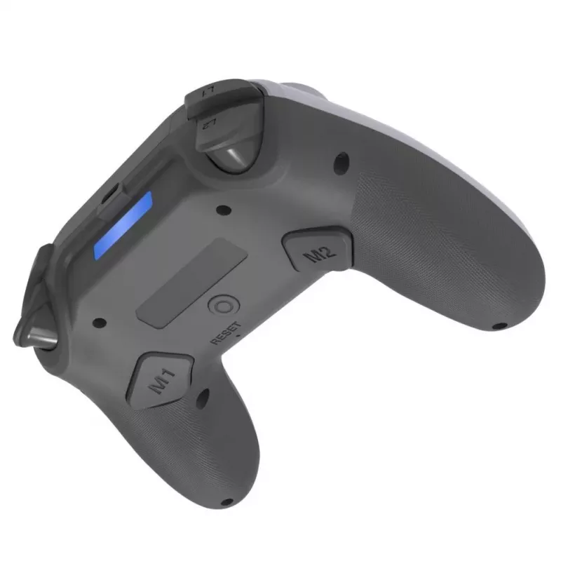 GameBox P5 Analogowy Bezprzewodowy Kontroler do Gier dla PS5 – PlayStation 5 Podwójna Wibracja Mikrofon Dotyk Biały
