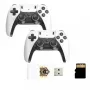GameBox HY01 64-bit Retro 20K Game 4K HDMI Stick Console / Android Box z 2x Bezprzewodowymi Kontrolerami Biały