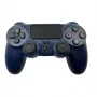GameBox P4 Bezprzewodowy kontroler Bluetooth z wibracjami do PlayStation 4 / PC / TV / TV Box Niebieski