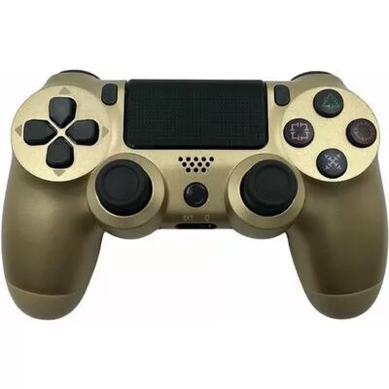 GameBox P4 Wireless Vibration Bluetooth Controller for PlayStation 4 / PC / TV / TV Box Gold