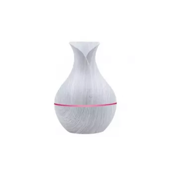 IVY D2 3-w-1 Dyfuzor Aromatu - Nawilżacz - 1.5W Nocna Lampa Atmosferyczna USB 11cm / 300ml Kamień Drewno