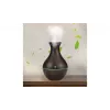 IVY D2 3-w-1 Dyfuzor Aromatu - Nawilżacz - 1.5W Nocna Lampa Atmosferyczna USB 11cm / 300ml Ciemne Drewno