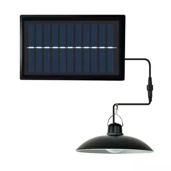 Elight Garden Decor Solar IP65 LED Solo Hanging Lamp (14.8x6.4cm) z czujnikiem zmierzchu i pilotem