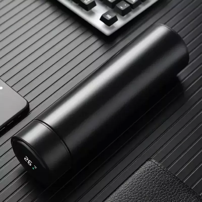 IVY Steel Smart Thermo Vacuum Cup 350ml do Napojów Gorących i Zimnych z Wyświetlaczem Temperatury