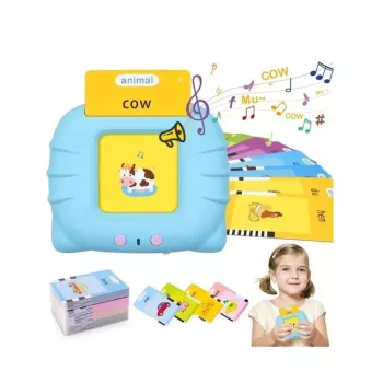 Kiddyz Speech Learning Toy z kartami 112 szt. Rozpoznawanie i wymowa angielskich słów