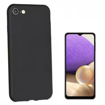 iLike Samsung Galaxy A32 (A326) 5G Soft Silicone Case Black