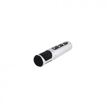 iWear M85 Mikrofon Karaoke dla Dzieci i Dorosłych z Efektami Dźwiękowymi, Głośnikami i Nagrywaniem Micro SD USB Bluetooth