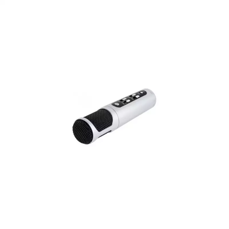 iWear M85 Mikrofon Karaoke dla Dzieci i Dorosłych z Efektami Dźwiękowymi, Głośnikami i Nagrywaniem Micro SD USB Bluetooth