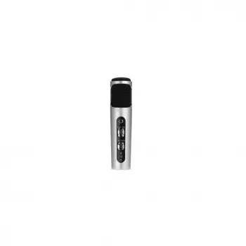 iWear M85 Mikrofon Karaoke dla Dzieci i Dorosłych z Efektami Dźwiękowymi, Głośnikami i Nagrywaniem Micro SD USB Bluetooth