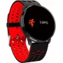 iWear M9 Round Smart & Fit Watch z pełnym dotykiem 1.3 cala IPS, sterowanie multimediami, puls, ciśnienie krwi, czarny