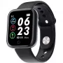 iLike M7 Smart & Fit Watch z pełnym dotykiem 1,3 cala IPS, puls, ciśnienie krwi, Social Black