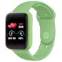 iWear M7 Smart & Fit Watch z pełnym dotykiem 1,3 cala IPS, sterowanie multimediami, puls, ciśnienie krwi, zielony
