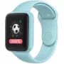 iWear M7 Smart & Fit Watch z pełnym dotykiem 1,3 inch IPS, sterowanie multimediami, puls, ciśnienie krwi, jasnoniebieski